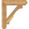 Ekena Millwork Balboa Craftsman Rough Sawn Bracket w/ Offset Brace, Western Red Cedar, 8"W x 32"D x 36"H BKT0806X32X36BOA04RWR - alternate 3